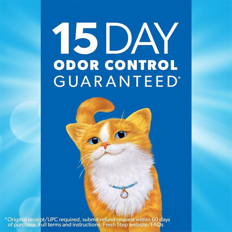 slide 3 of 16, Fresh Step Simply Unscented Clumping Cat Litter - 38lbs, 38 lb