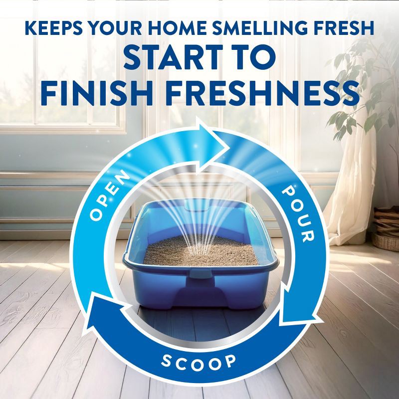 slide 3 of 11, Arm & Hammer Lightweight Clumping Scented Fresh Effects Cat Litter - 10.5lbs, 10.5 lb