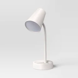 Task Table Lamp White - Room Essentials™