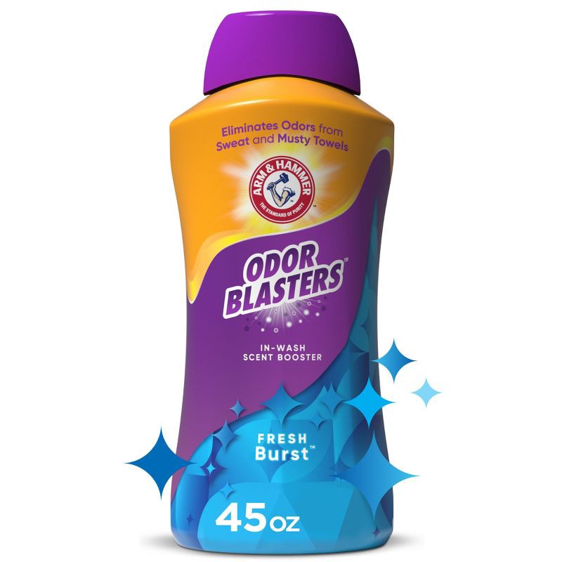 slide 1 of 10, Arm & Hammer In Wash Freshness Booster Odor Blasters - 45oz, 45 oz