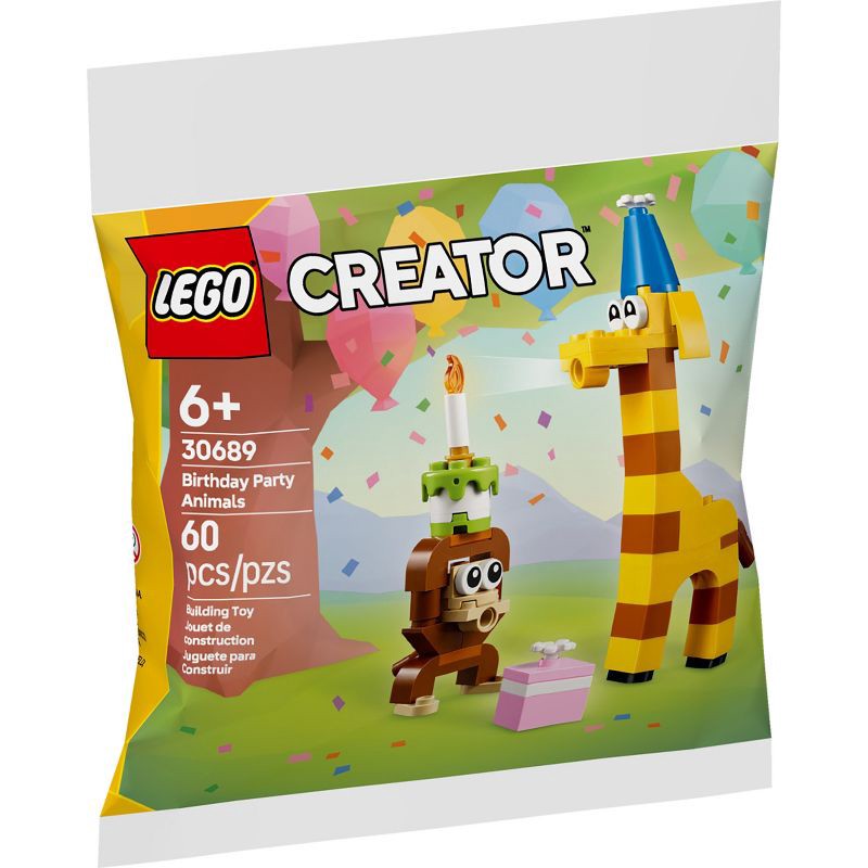 slide 1 of 5, LEGO Creator Birthday Party Animals Building Kit 30689, 1 ct
