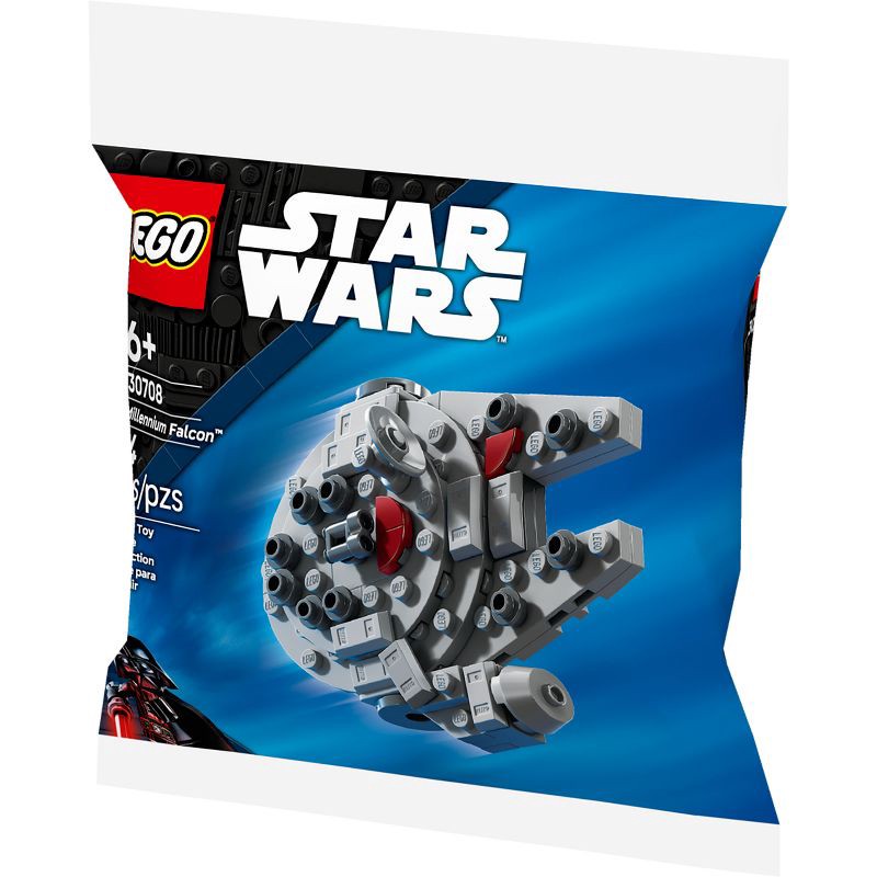 slide 3 of 5, LEGO Star Wars Millennium Falcon Mini-Build Toy 30708, 1 ct