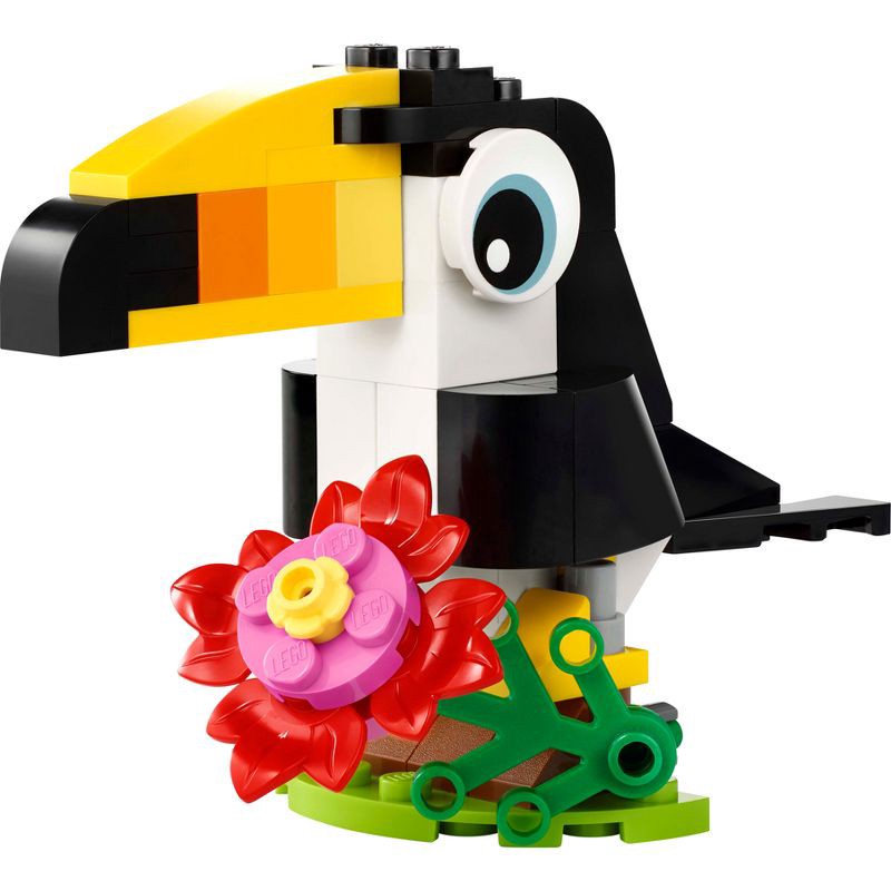 slide 2 of 5, LEGO Creator 3 in 1 Tropical Toucan Building Set 30688, 1 ct