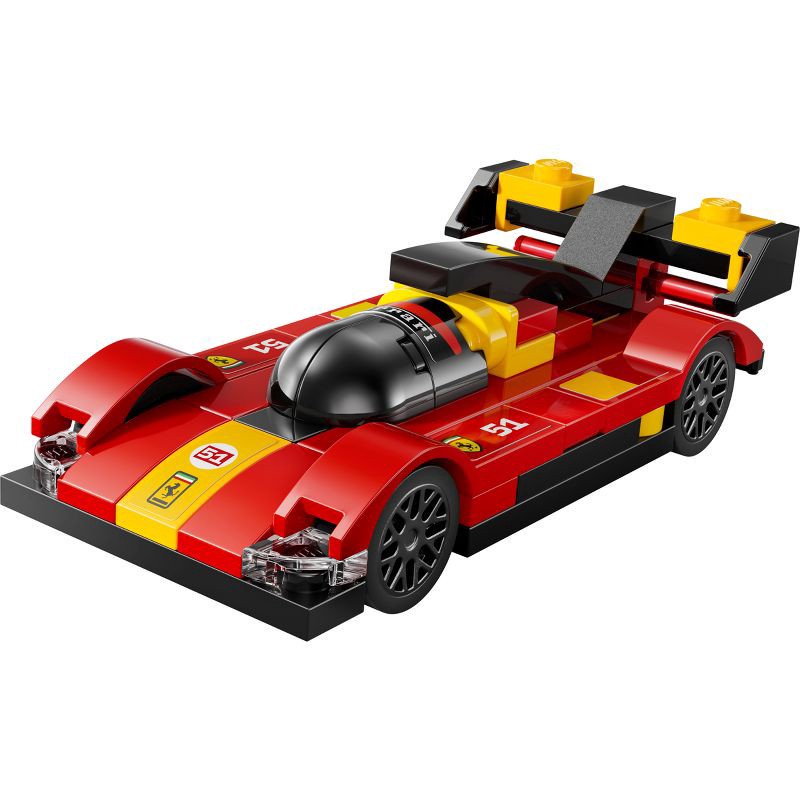 slide 2 of 5, LEGO Speed Champions Ferrari 499P - Hypercar Building Toy 30709, 1 ct