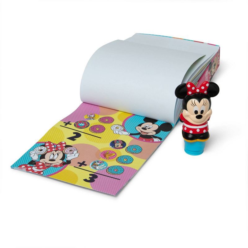 slide 4 of 9, Melissa & Doug Sticker WOW! 24-Page Activity Pad and Sticker Stamper with 300 Stickers - Disney Minnie Mouse: Stickers, Favorite Character Theme, 1 ct