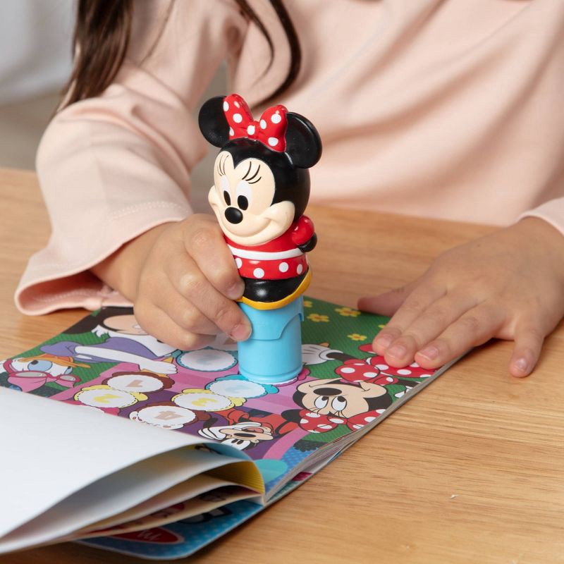 slide 5 of 9, Melissa & Doug Sticker WOW! 24-Page Activity Pad and Sticker Stamper with 300 Stickers - Disney Minnie Mouse: Stickers, Favorite Character Theme, 1 ct