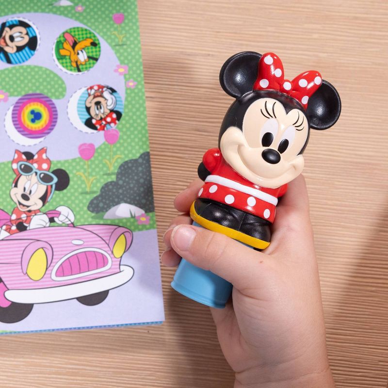 slide 6 of 9, Melissa & Doug Sticker WOW! 24-Page Activity Pad and Sticker Stamper with 300 Stickers - Disney Minnie Mouse: Stickers, Favorite Character Theme, 1 ct