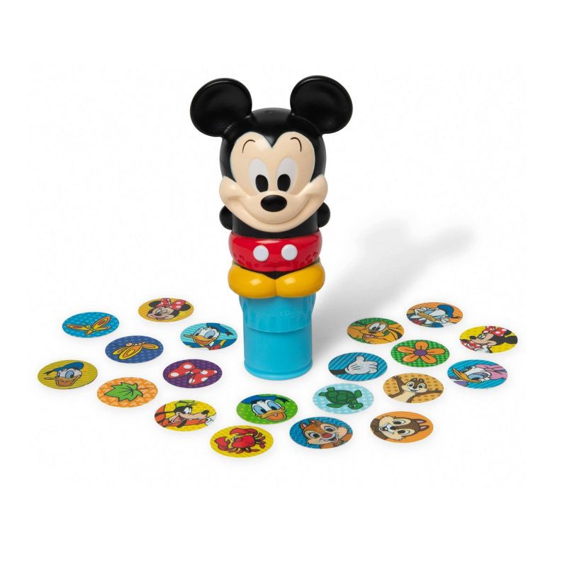 slide 3 of 7, Melissa & Doug Mickey Mouse Activity Pad & Sticker Stamper, 1 ct
