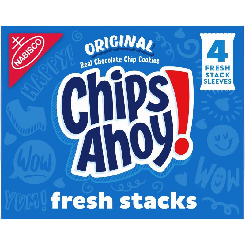 slide 15 of 16, Chips Ahoy! Fresh Stacks Original Chocolate Chip Cookies Travel Snacks - 7.65oz, 7.76 oz