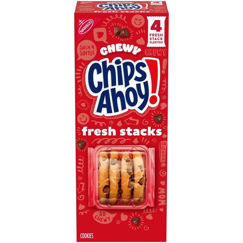 slide 1 of 15, Chips Ahoy! Fresh Stacks Chewy Chocolate Chip Cookies - 8.67oz, 8.66 oz