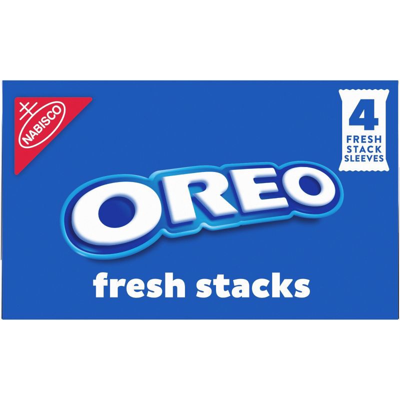 slide 14 of 15, Oreo Fresh Stacks Chocolate Sandwich Cookies Travel Snacks - 8.05oz, 8.05 oz