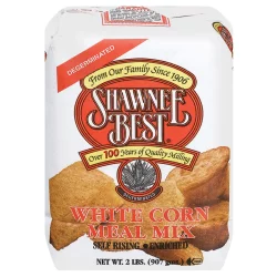 Shawnee Best White Degerminated Self-Rising Enriched Corn Meal Mix