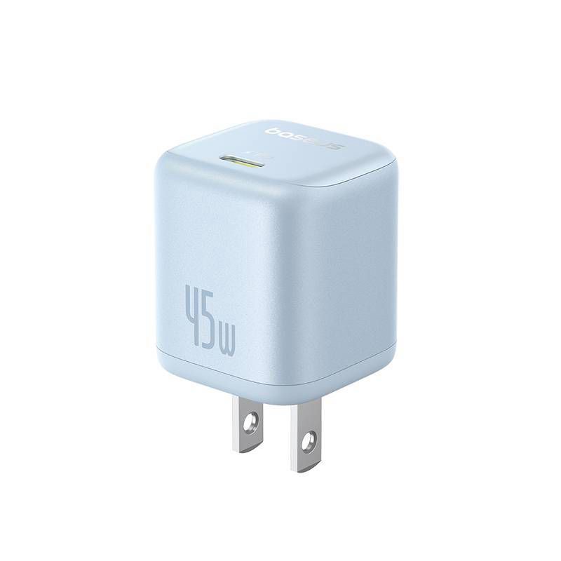 slide 5 of 10, Baseus PicoGo Fast Charger 45W - Blue, 1 ct
