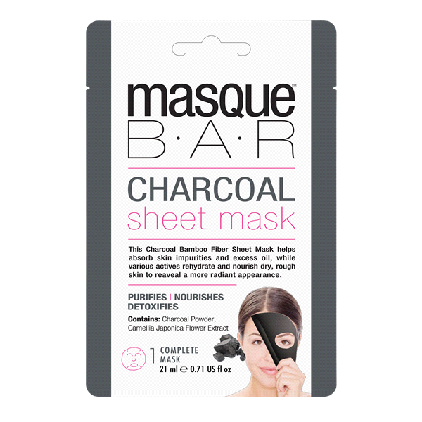 slide 1 of 1, Masque Bar Charcoal Sheet Mask, 1 ct