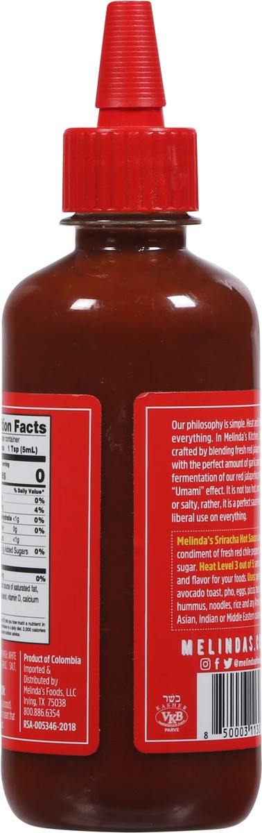 slide 3 of 9, Melinda Asian Siraccha Sauce, 12 fl oz