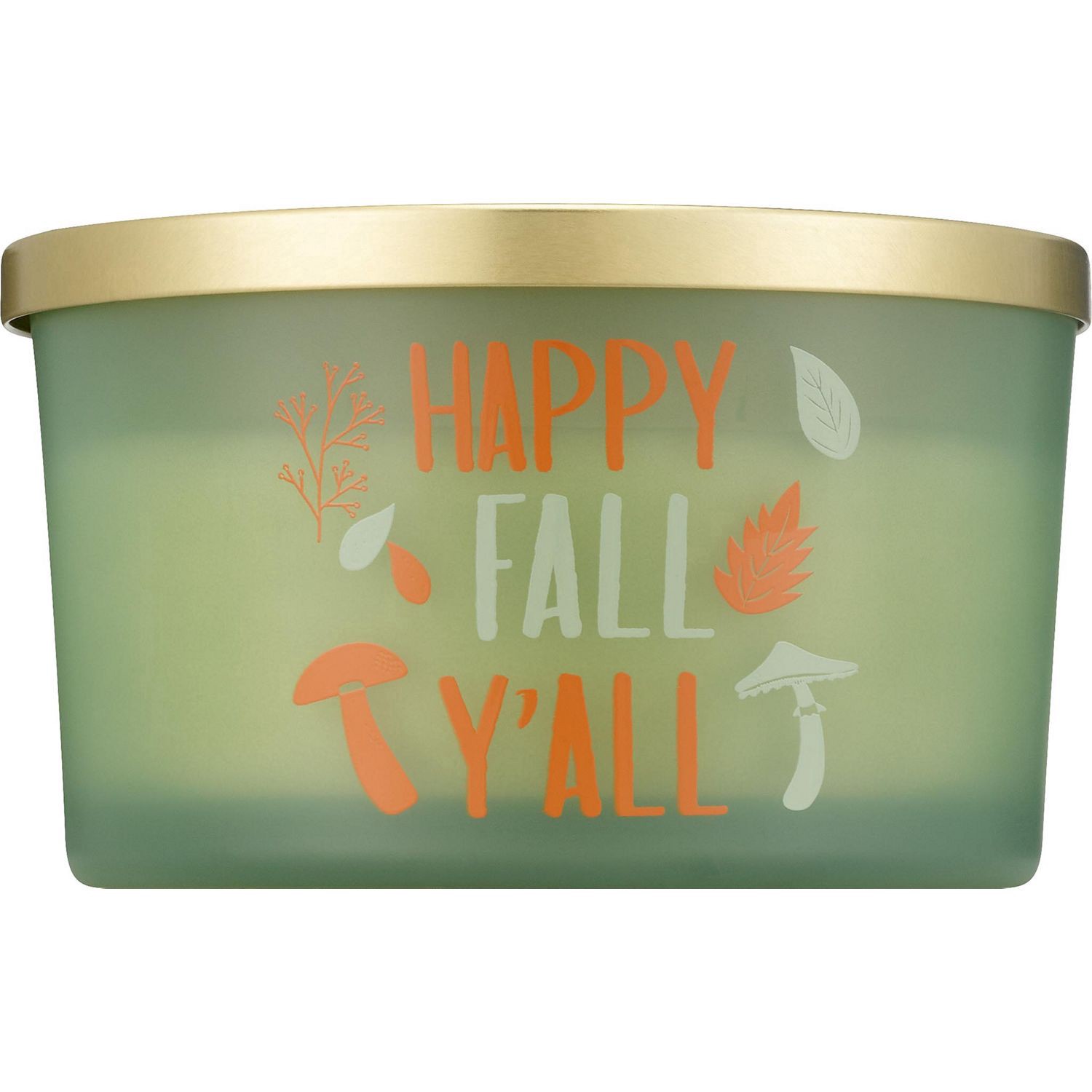 slide 1 of 1, Universal Candle Company Universal Candle Co. "happy Fall Y'all" Candle, Autumn Woods Scent, 14 Oz, 14 oz