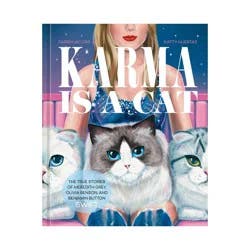 Random House Karma Is a Cat - by Farrin Jacobs (Hardcover)