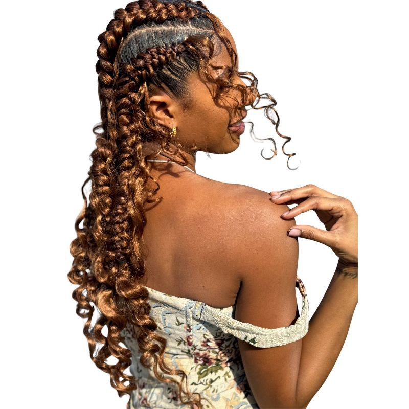 slide 4 of 8, Slayyy Pre-Stretched Braids 30 Spice Hair Extensions - 3oz, 3 oz