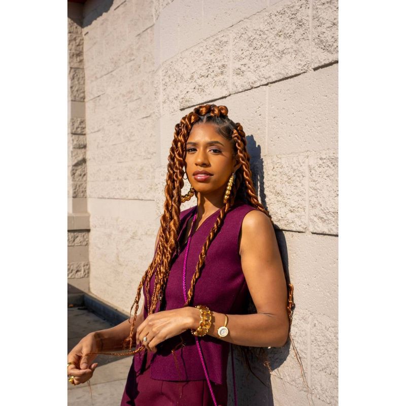 slide 6 of 8, Slayyy Pre-Stretched Braids 30 Spice Hair Extensions - 3oz, 3 oz