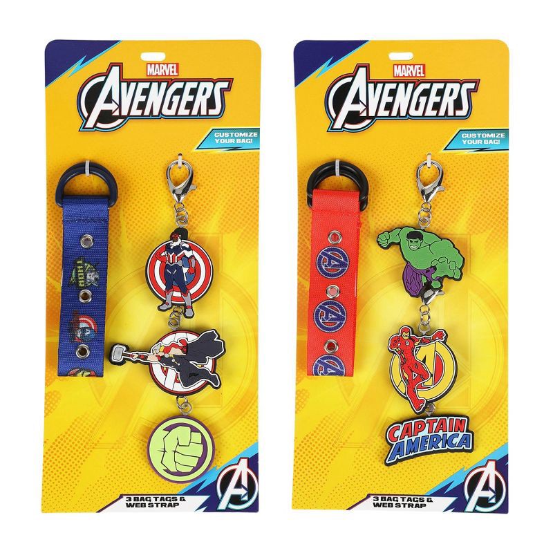 Disney Avengers Printed Handbag Strap with Bag Charm | Shipt