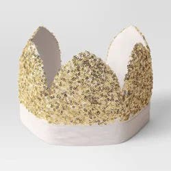 Kids' Crown Costume Headwear - Hyde and EEK! Boutique™ Gold/Ivory
