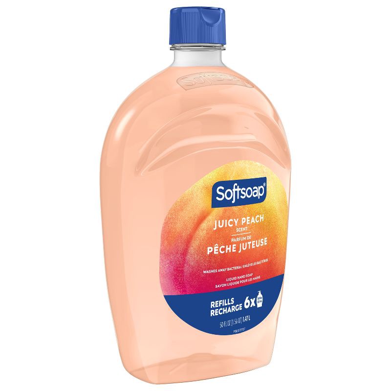 slide 14 of 16, Softsoap Hand Soap - Juicy Peach - 50oz, 50 oz