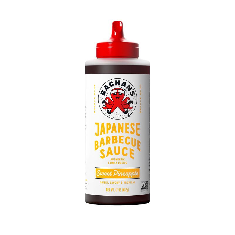 slide 1 of 7, Bachan's Sweet Pineapple Japanese BBQ Sauce - 16.5oz, 16.5 oz