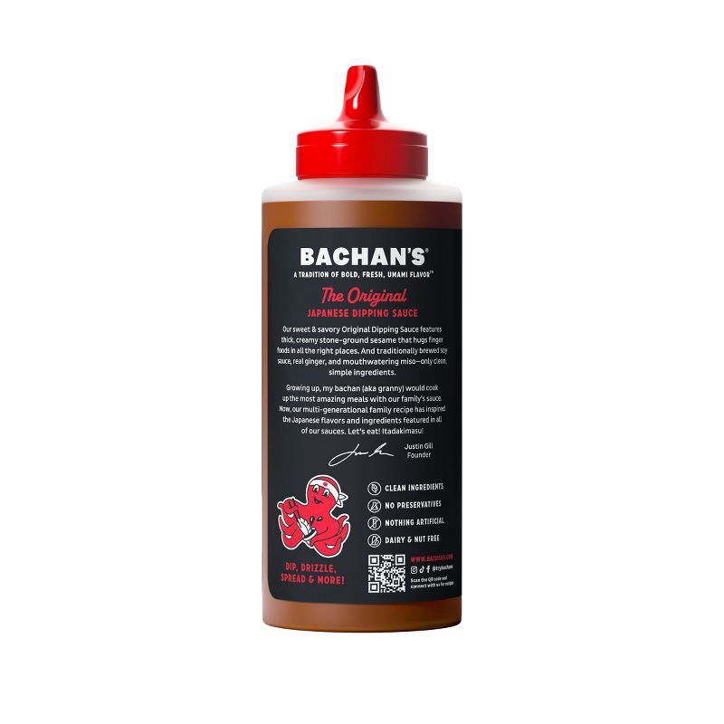 slide 3 of 7, Bachan's Original Dipping Sauce - 16oz, 16 oz