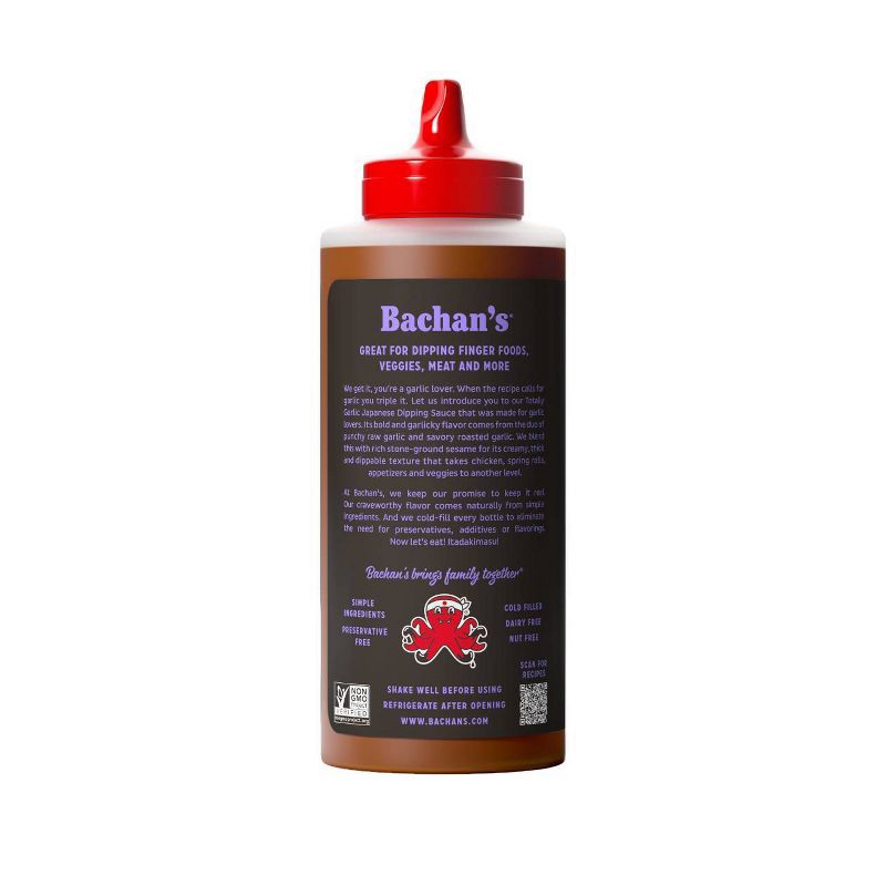 slide 2 of 8, Bachan's Garlic Dipping Sauce - 15.5oz, 15.5 oz