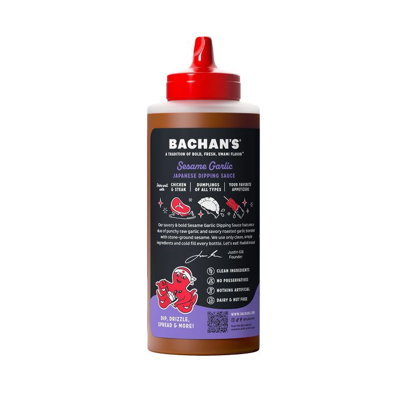 slide 6 of 7, Bachan's Garlic Dipping Sauce - 15.5oz, 15.5 oz
