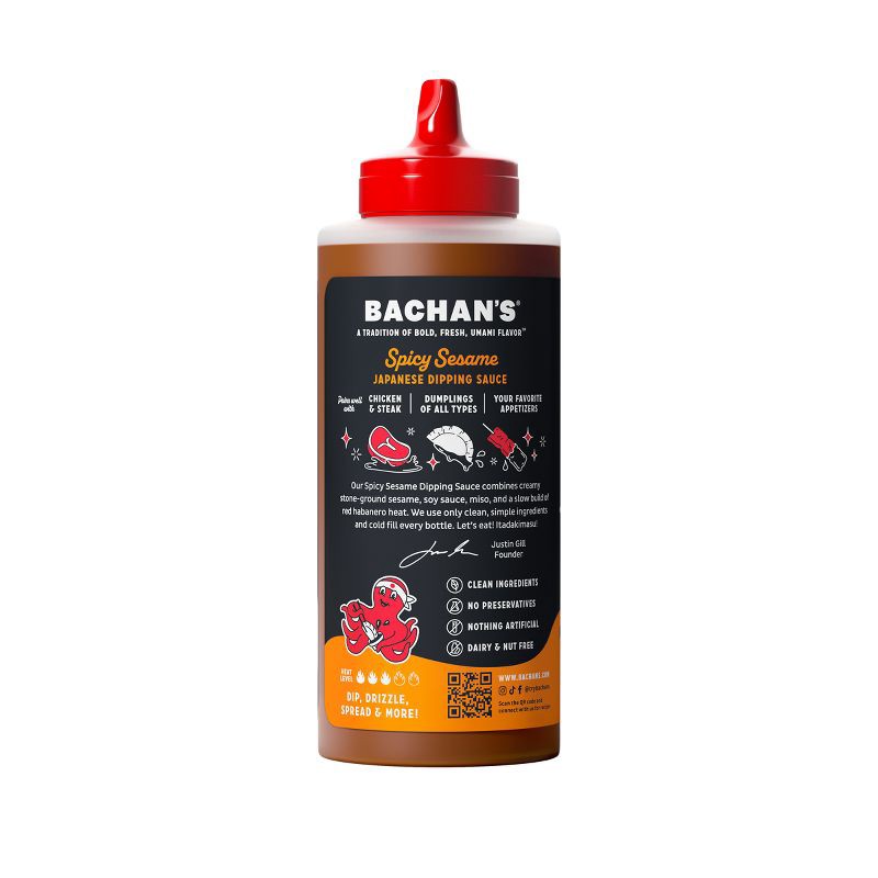 slide 6 of 8, Bachan's Sweet and Spicy Dipping Sauce - 16oz, 16 oz