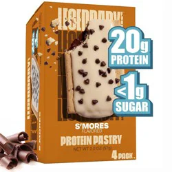 Legendary Foods Gluten Free and Keto Friendly Protein Pastry - S'mores - 8oz/4ct