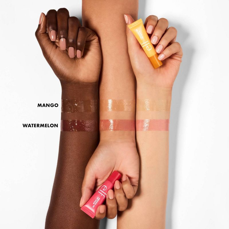 slide 4 of 11, e.l.f. Squeeze Me More Lip Balm Duo - Mango & Watermelon - 2ct, 2 ct