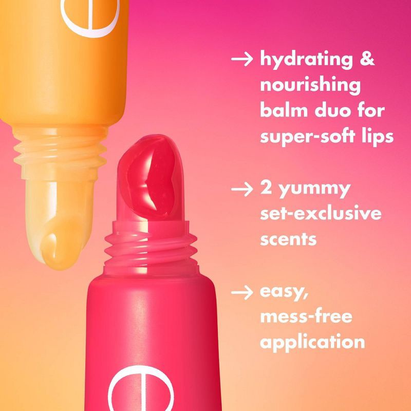 slide 6 of 11, e.l.f. Squeeze Me More Lip Balm Duo - Mango & Watermelon - 2ct, 2 ct