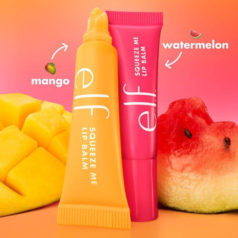 slide 7 of 11, e.l.f. Squeeze Me More Lip Balm Duo - Mango & Watermelon - 2ct, 2 ct
