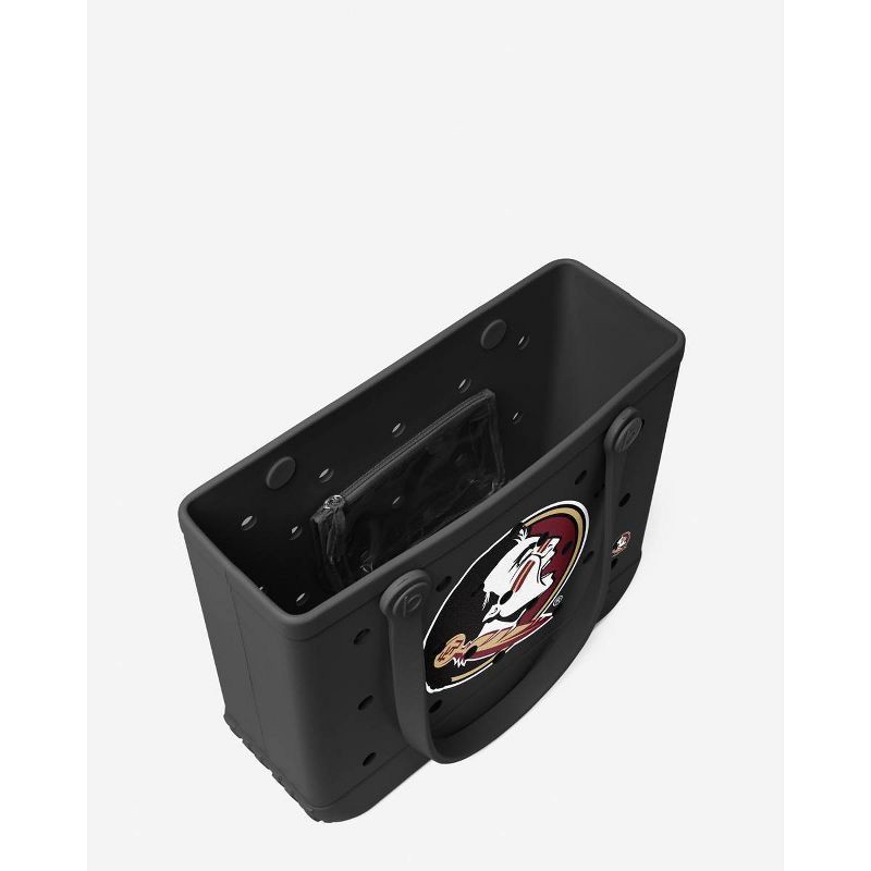 slide 2 of 5, NCAA Florida State Seminoles Bogg Bag: Vinyl Shoulder Handbag with Team Logo, 1 ct