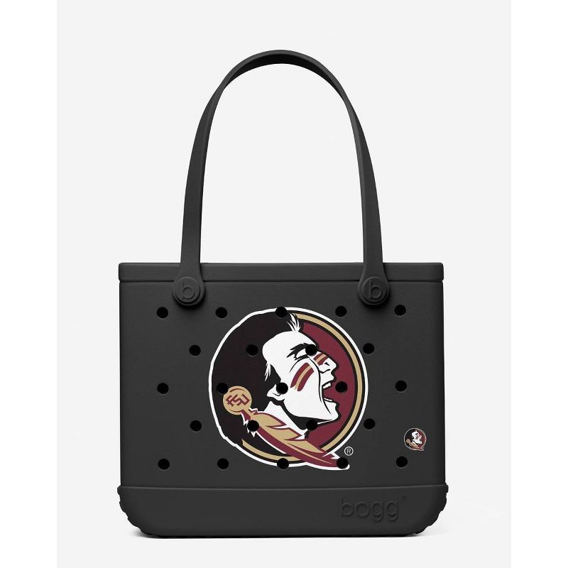 slide 1 of 5, NCAA Florida State Seminoles Bogg Bag: Vinyl Shoulder Handbag with Team Logo, 1 ct