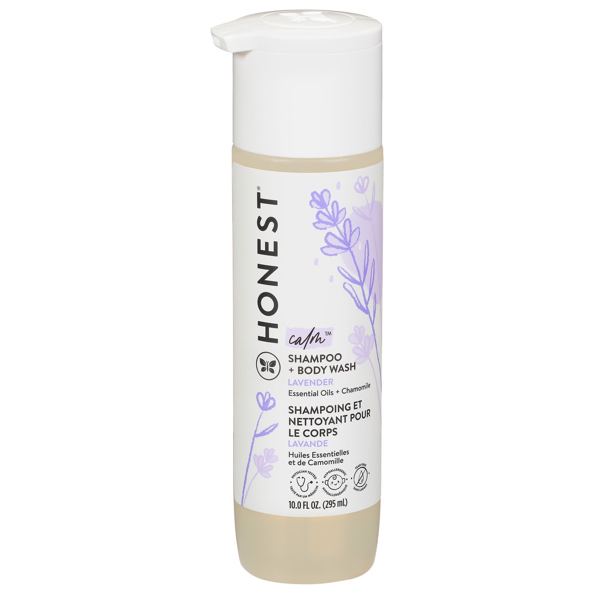 slide 7 of 9, Honest Calm Lavender Shampoo + Body Wash 10.0 fl oz, 10 fl oz