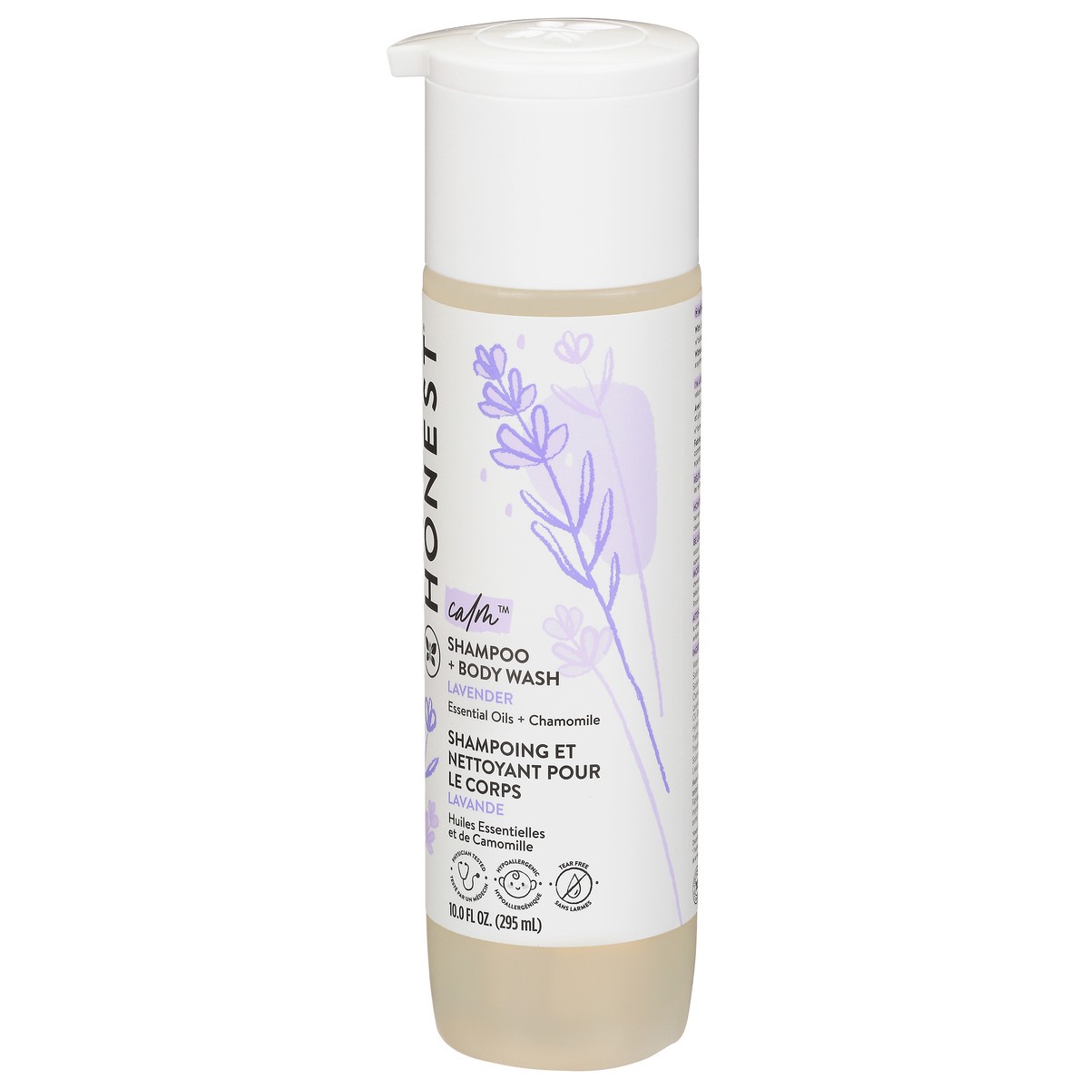 slide 9 of 9, Honest Calm Lavender Shampoo + Body Wash 10.0 fl oz, 10 fl oz