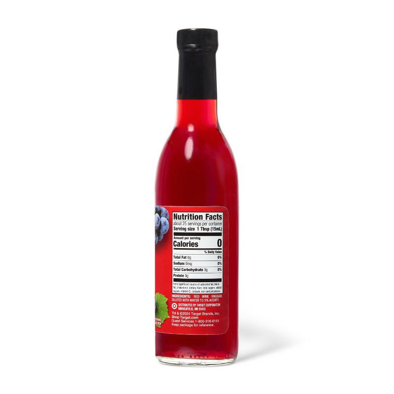 slide 2 of 3, Red Wine Vinegar - 12.7 fl oz - Good & Gather™, 12.7 fl oz