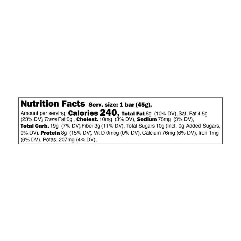slide 5 of 6, Once Upon a Farm Oatmeal Chocolate Protein Refrigerated Oat Bar - 1.6oz, 1.6 oz