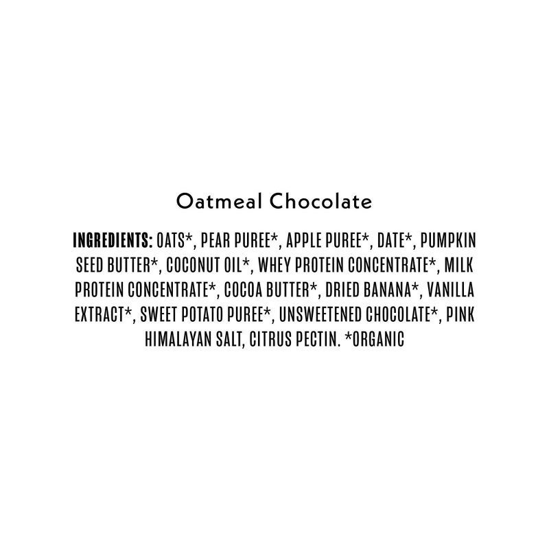 slide 6 of 6, Once Upon a Farm Oatmeal Chocolate Protein Refrigerated Oat Bar - 1.6oz, 1.6 oz