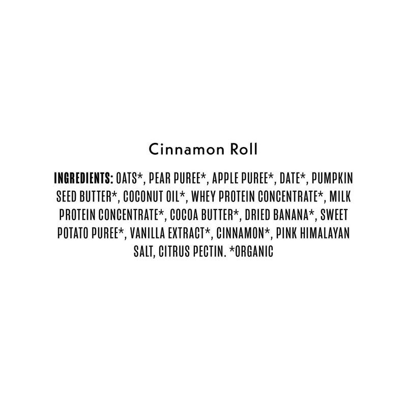 slide 6 of 6, Once Upon a Farm Cinnamon Roll Protein Refrigerated Oat Bar - 1.6oz, 1.6 oz