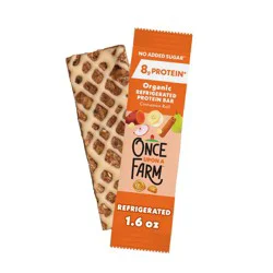 Once Upon a Farm Cinnamon Roll Protein Refrigerated Oat Bar - 1.6oz