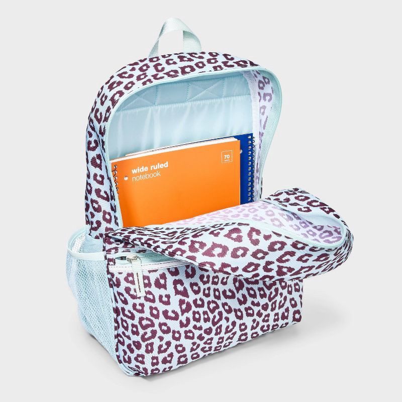 slide 2 of 3, 23L Backpack - Dealworthy™ Cheetah: Animal Print Laptop Bag, 23 liter