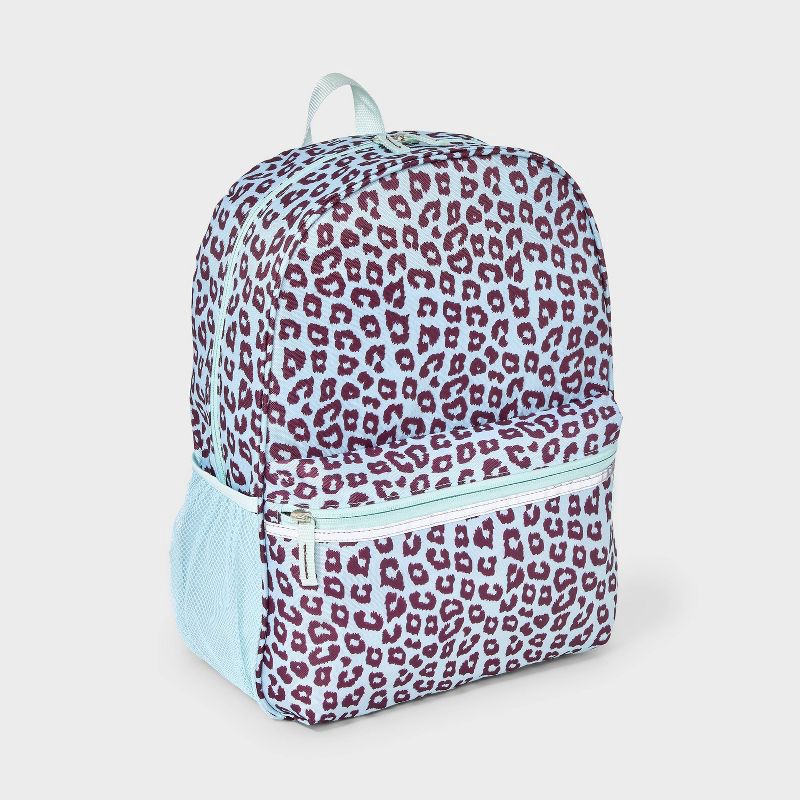 slide 1 of 3, 23L Backpack - Dealworthy™ Cheetah: Animal Print Laptop Bag, 23 liter