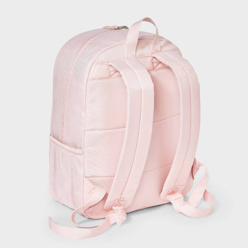 slide 3 of 3, 23L Backpack - Dealworthy™ Pink: Volume 23, Zip Closure, Fits Laptop 16 Inches, 23 liter