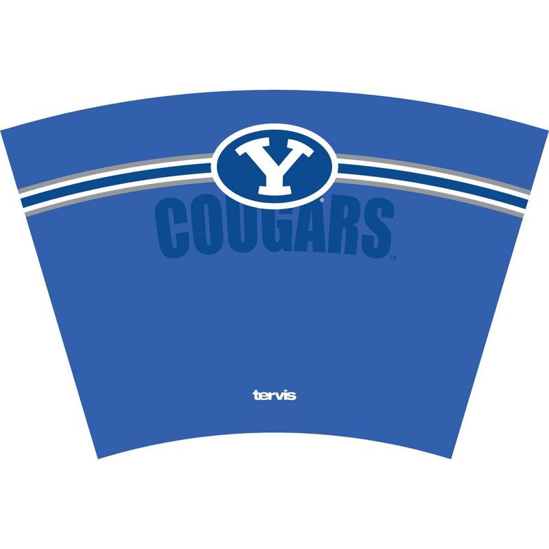 slide 2 of 2, NCAA BYU Cougars Brigham Young Classic Tumbler - 24oz: Plastic Lidded Drinkware, 24 oz