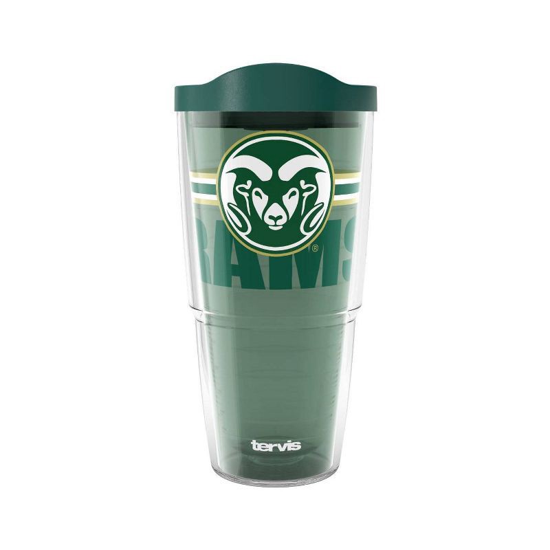 slide 1 of 2, NCAA Colorado State Rams Classic Tumbler - 24oz: Portable Plastic Drinkware with Lid, 24 oz