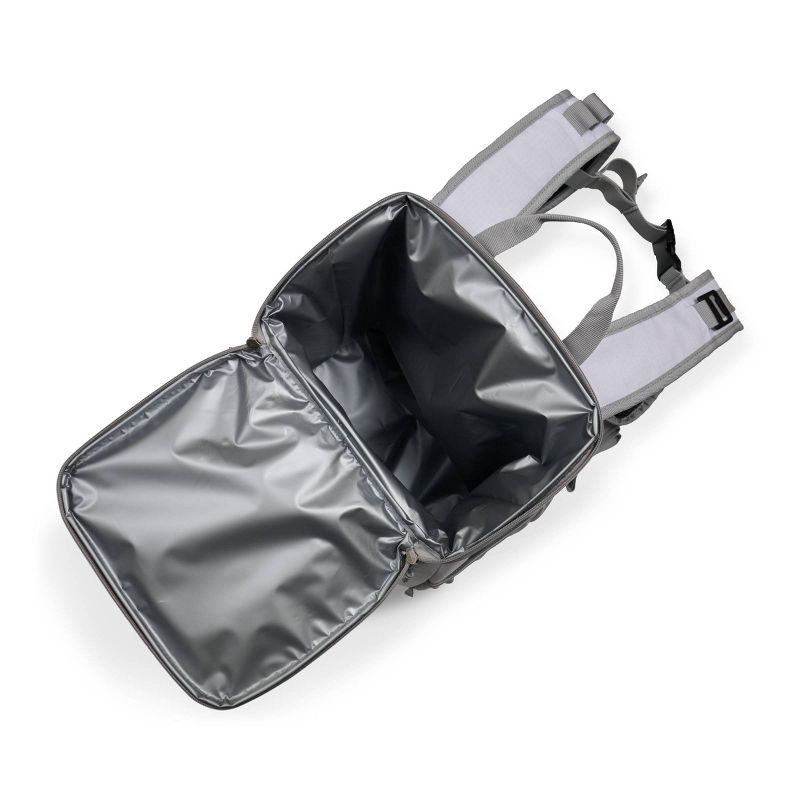 slide 4 of 9, Igloo Marine 20" 9qt Backpack Cooler - White: Odor-Resistant, Outside Storage Pocket, 9 qt